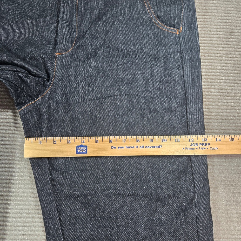 Chico's Women 16R Indigo Blue High Rise Wide Leg Denim Jeans - Picture 5 of 11